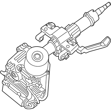 Kia 56390B2120 Column & Housing Assembly