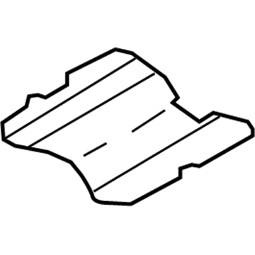 Kia K900 Oil Pan Baffle - 215043F000