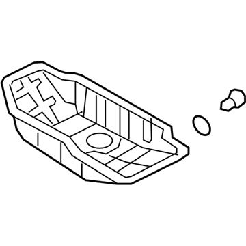 Kia 215103F000 Pan Assembly-Engine Oil