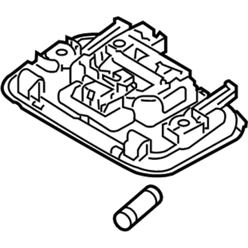 Kia 92850C7010BF3 Lamp Assembly-Room