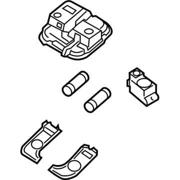 Kia 92800F2010BF3 Lamp Assembly-Overhead Console