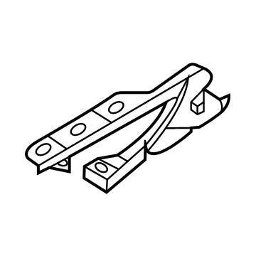 Kia 66920P2000 Hinge Assembly-Hood,RH