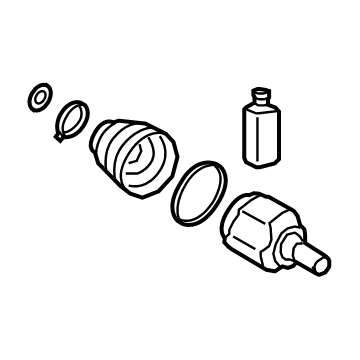 Kia 49582C5280 Joint Kit-Front Axle Differential