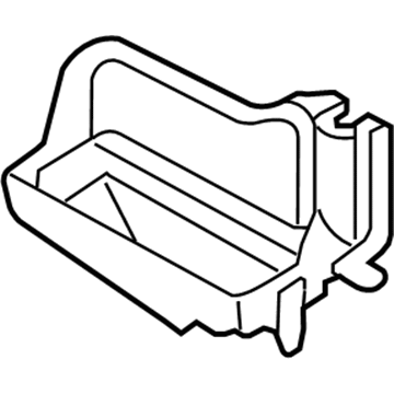 Kia 971362G001 Case-Heater & EVAPORATOR Lower