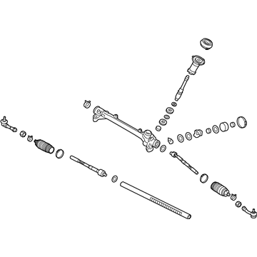 Kia 56500H8000 Gear Assembly-Steering