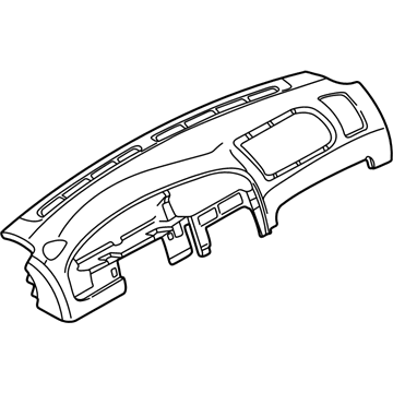 Kia 0K2AA60350L75 INSTRUMNET Panel Pad