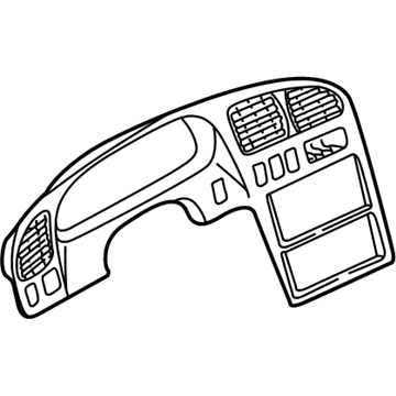 Kia 0K2N15542002 Hood Assembly-Meter