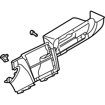 Kia 0K2S164261C96 Panel-Lower , RH