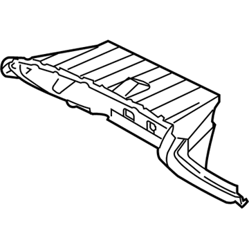 Kia 847601M1002I Panel Assembly-Lower Crash Pad