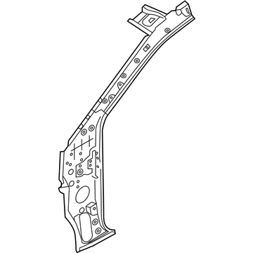 Kia 71201A7200 Pillar Assembly-Front Inner L