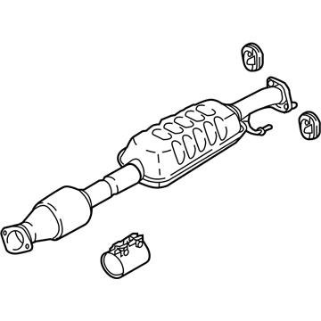 2020 Kia Cadenza Muffler - 28600F6660