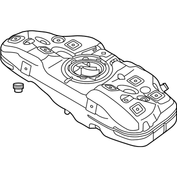 Kia 31150H9500 Fuel Tank Assembly