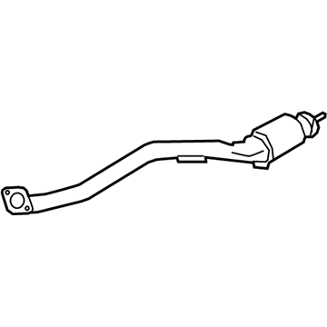 Kia 28601J6710 Front Muffler Assembly, Right