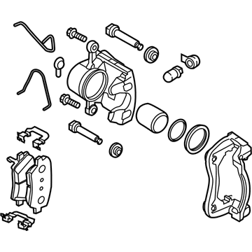 2019 Kia Stinger Brake Caliper - 58210J5000