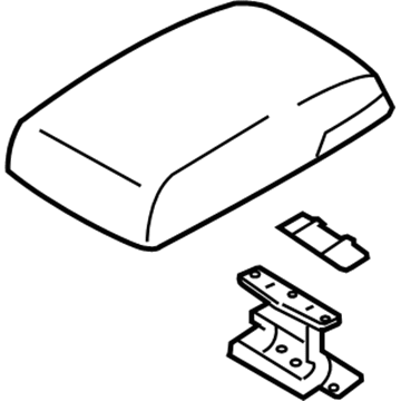 Kia 846603F450L2 Console Armrest Assembly