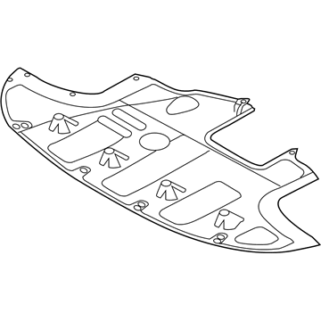 Kia 29110M7000 Panel Assembly-Under COV