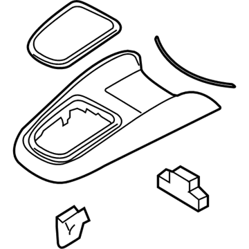 Kia 846502KBH0AYA Cover Assembly-Console U