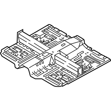 2004 Kia Spectra Floor Pan - 0K2AA53600