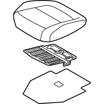 Kia 88200Q5HD0AXH CUSHION ASSY-FR SEAT