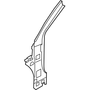 Kia 712011M210 Pillar Assembly-Front Inner L