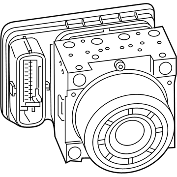 Kia Forte ABS Pump And Motor Assembly - 58910M7450