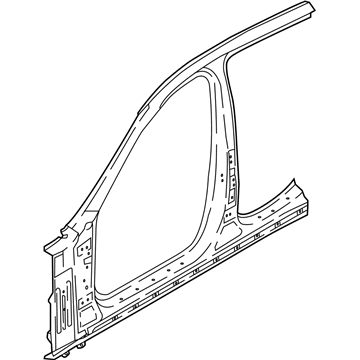 Kia 71110J5A00 Panel Assembly-Pillar Outer