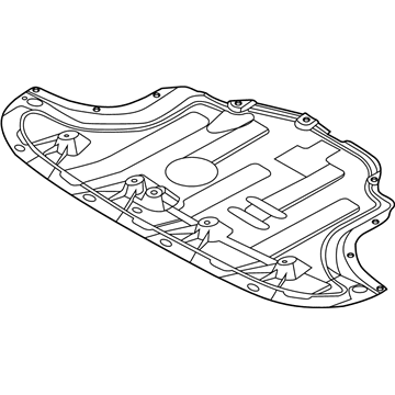 Kia 29110K0200 Panel Assembly-Under COV