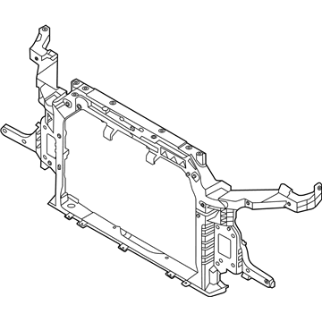 Kia 64101K0000 Carrier Assembly-Front E