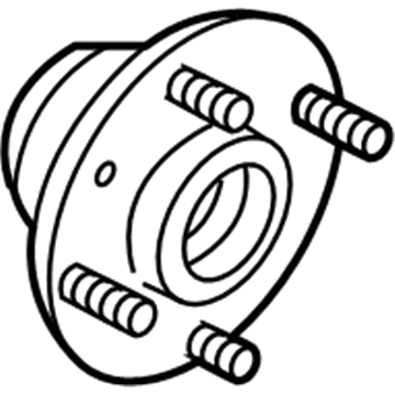 Kia Sephia Wheel Hub - 0K20226150