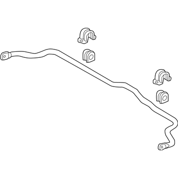 Kia 54810C1000 Bar Assembly-Front Stabilizer