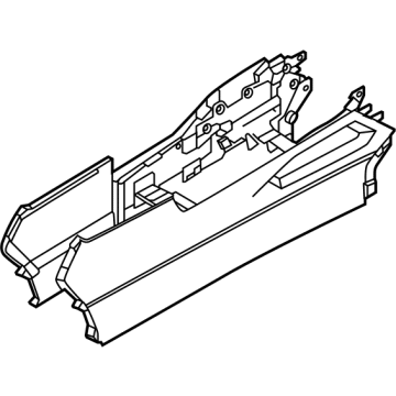 Kia 84610R5000WK Console Assembly-Floor