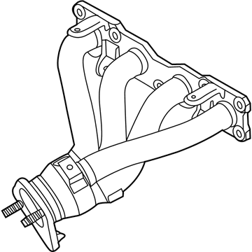 2013 Kia Forte Koup Catalytic Converter - 285112G010