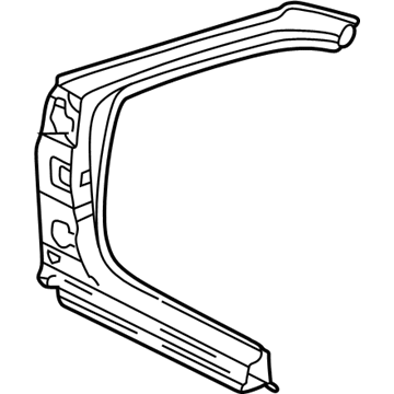 Kia 7112038D00 Panel Assembly-Pillar Outer