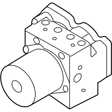 2010 Kia Sorento ABS Pump And Motor Assembly - 589101U960