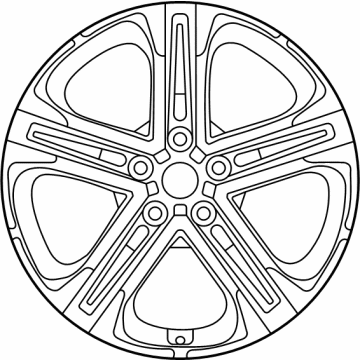 Kia 52910L3320 Wheel Assembly-Aluminium