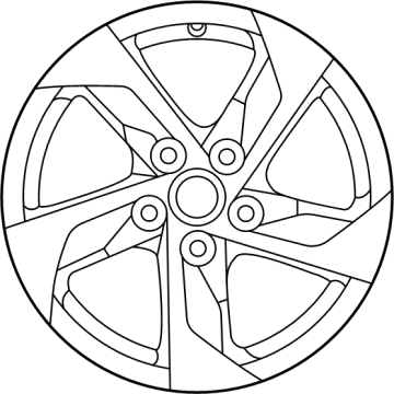 Kia 52910L3110 Wheel Assembly-Aluminium