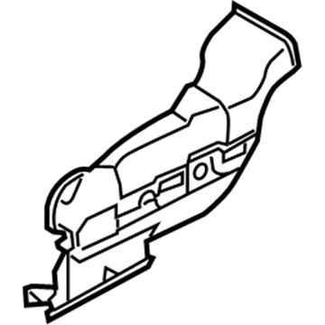 Kia 970102P050 Duct Assembly-Rear Ventilator