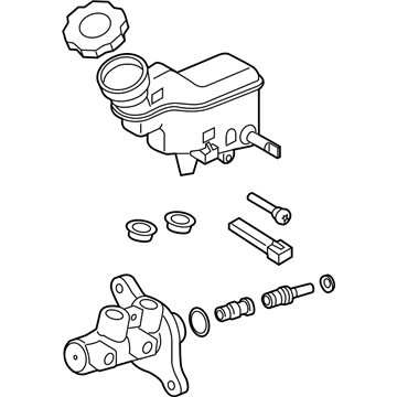 2016 Kia Soul Brake Master Cylinder - 58510B2800