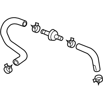 Kia 59130B2400 Hose Assembly-Brake Booster