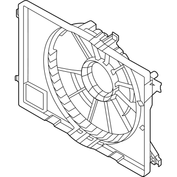 Kia 25350G7000 SHROUD-Radiator