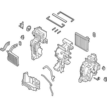 Kia 97205R5011 Heater & EVAPORATOR