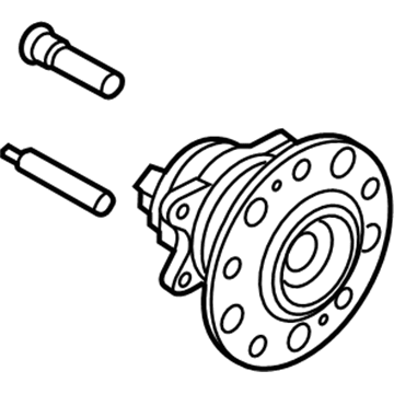 2009 Kia Forte Wheel Bearing - 527301M000