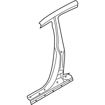 Kia 714013TB20 Pillar Assembly-Center Outer