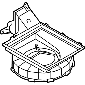 Kia 971141U000 Case-Blower Upper