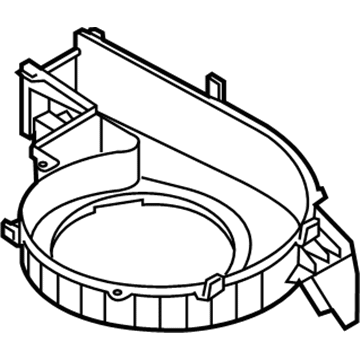 Kia 971151U000 Case-Blower Lower