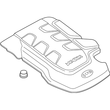 Kia 292403CDE0 Engine Cover Assembly