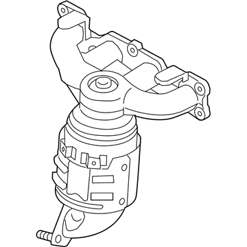 2011 Kia Optima Hybrid Exhaust Manifold - 285102G160