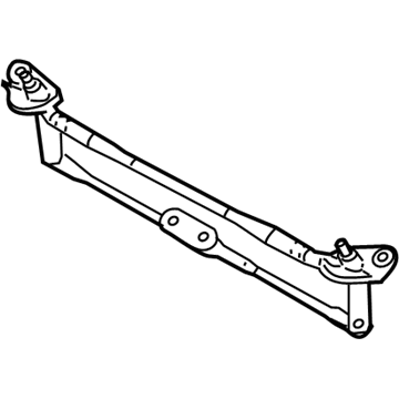 Kia 981102F000 Windshield Wiper Motor Assembly, Left