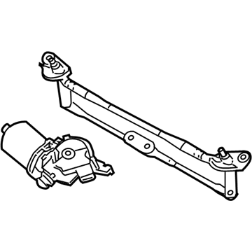 2008 Kia Spectra Wiper Motor - 981002F000