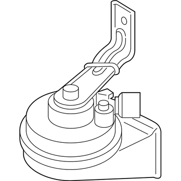 Kia 96611S9000 Horn Assembly-Low Pitch